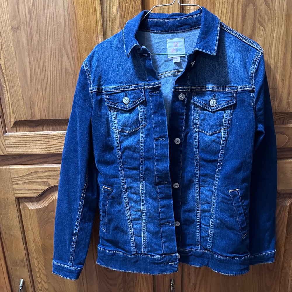 LULAROE Blue Denim‎ Jacket Ladies Size S